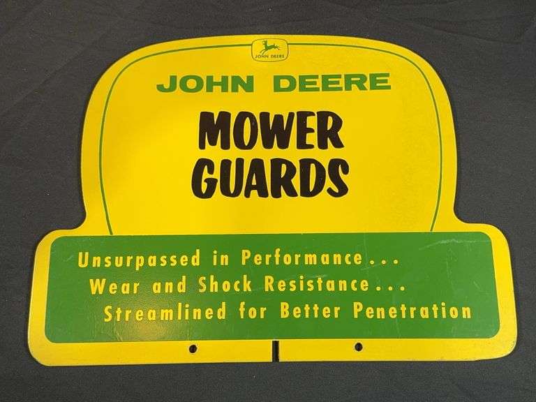 John Deere Mower Guards DS Masonite Sign image