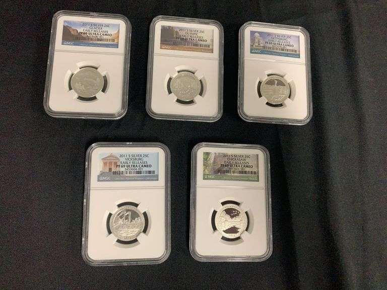 America The Beautiful Quarters Proof 69 Ultra Cameo 2011 S image