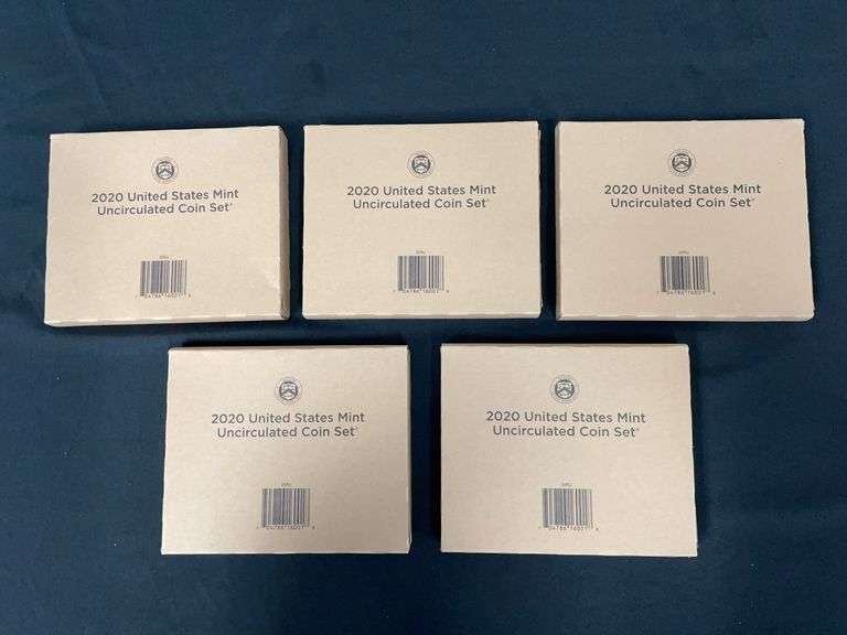 2020 U.S Mint Uncirculated Coin Sets Denver/ Philly image
