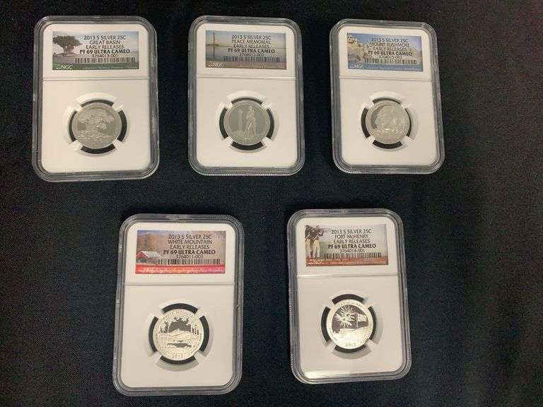 America The Beautiful Quarters Proof 69 Ultra Cameo 2013-S image