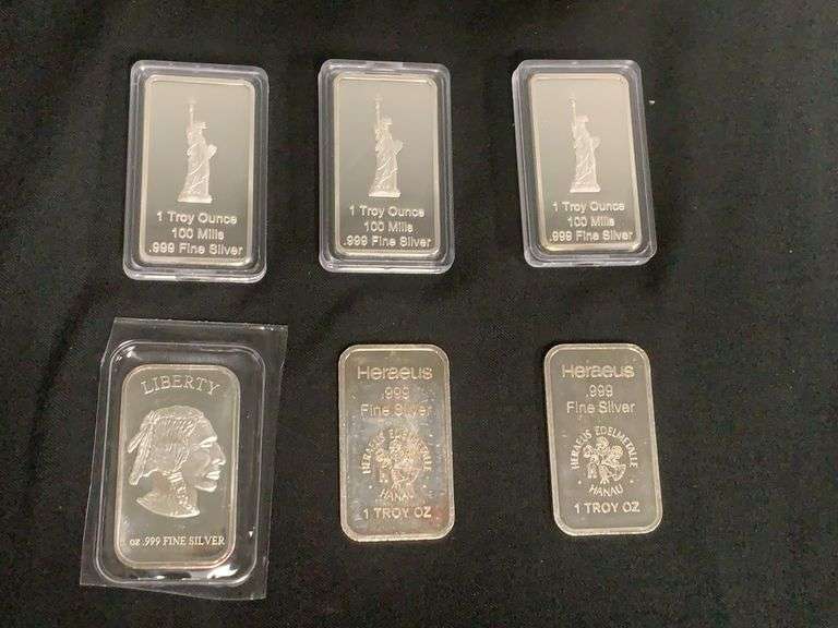 Silver Art Bars 1 Oz. .999 Fine Silver image
