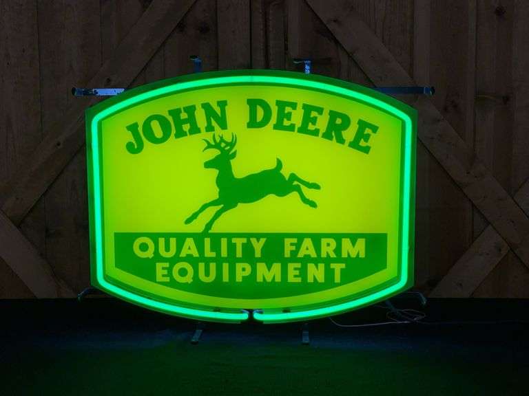 John Deere Neon Sign image