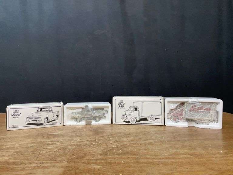 (2) 1/34 Ford Trucks NIB 1st Gear image