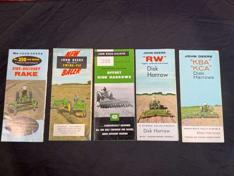 (5) John Deere Sales Literature image