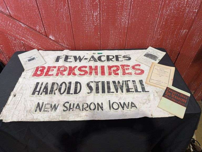 (6) Swine Banner, Booklets, Pen image