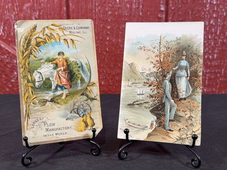 (2) Deere & Co. Trade Cards image