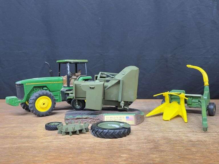 (3)1/16 John Deere Armored A, 8300, Forage Harvester image