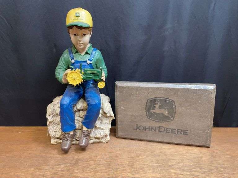 (2) John Deere Boy Stature + Stepping Stone image