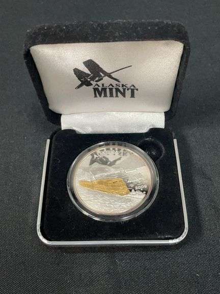 Alaska Mint Train Commemorative Medallion image