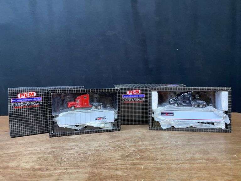 (2) 1/64 Dart + Stevens Semis NIB PEM image