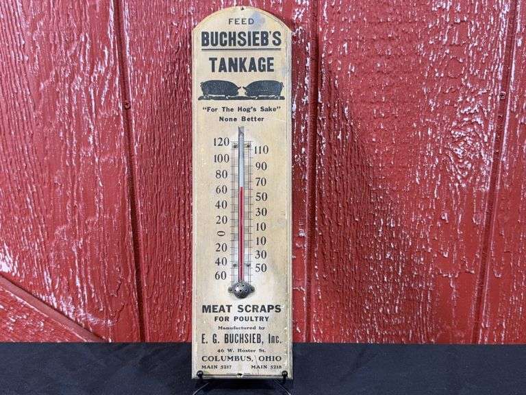 Buchsieb's Tankage Thermometer image