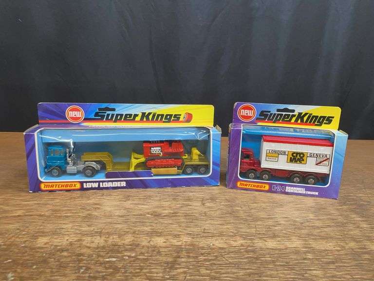 (2) Matchbox Super Kings Trucks NIB image