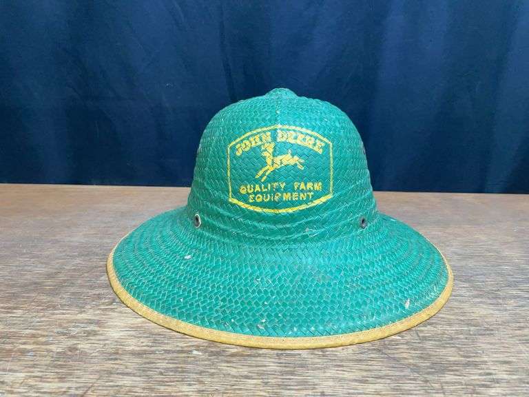 John Deere Straw Hat image