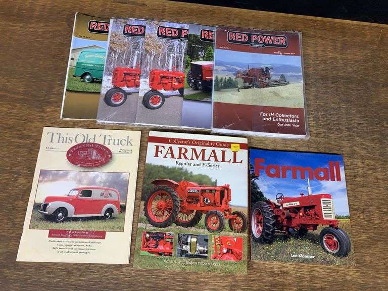 Farmall Books + Red Power Magazines image