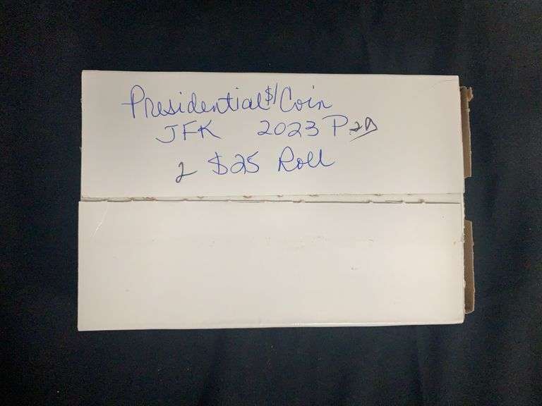 US Mint $1.00 2023 Presidential Coin John F Kennedy $25/Rolls P-D image