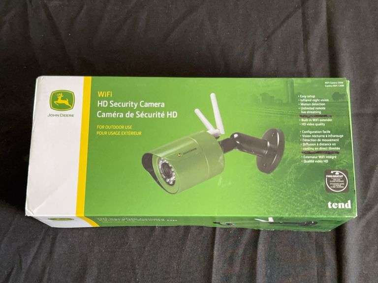 John Deere HD Security Camera by Tend NIB image
