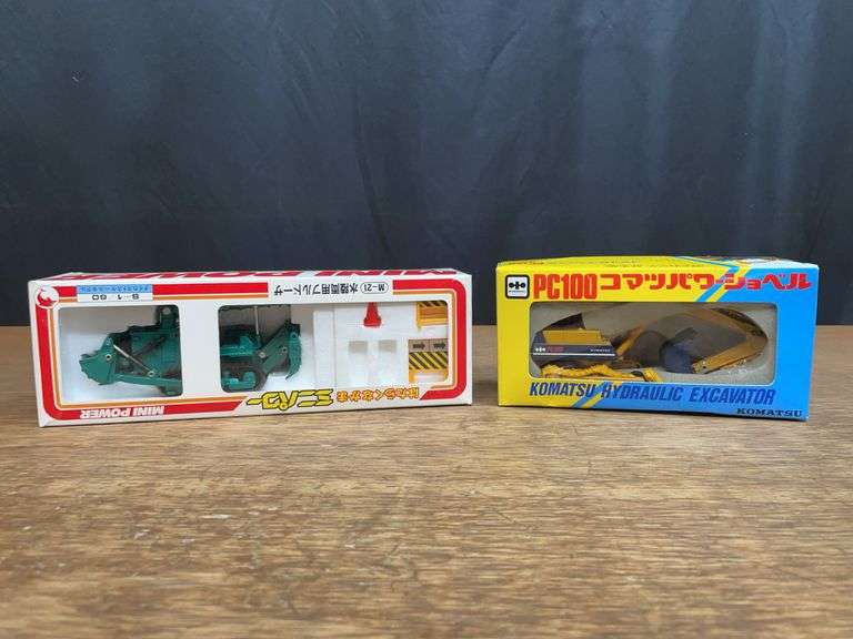 (2) Komatsu Excavator + Crawler NIB Shinsei image