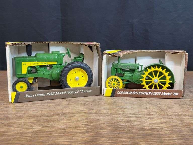 (2) 1/16 John Deere 630LP + BR NIB Ertl image