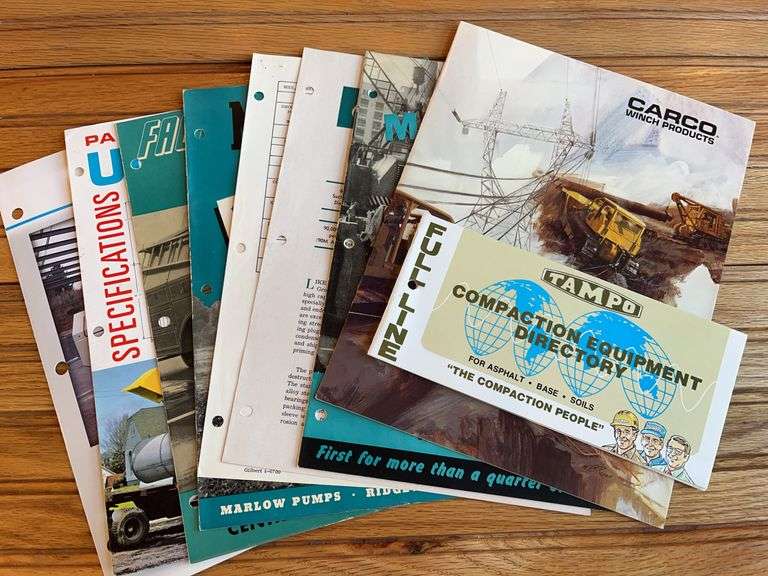 (9) Industrial Equipment Sales Literature image