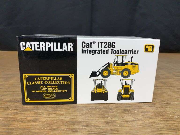 1/87 Caterpillar IT28G Integrated Toolcarrier Brass NIB CCM image