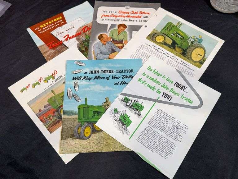 (6) John Deere Sales Literature image