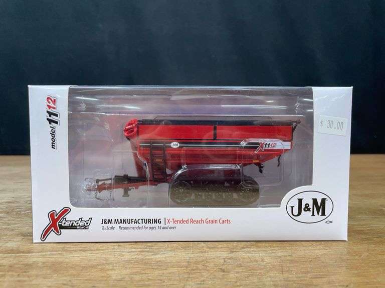1/64 J&M X1112 Grain Cart NIB SC image