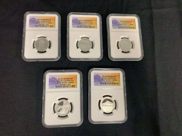 America The Beautiful Quarters Proof 69 Ultra Cameo 2010 S image