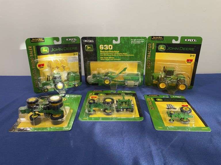 (6) 1/64 John Deere NIB Ertl image
