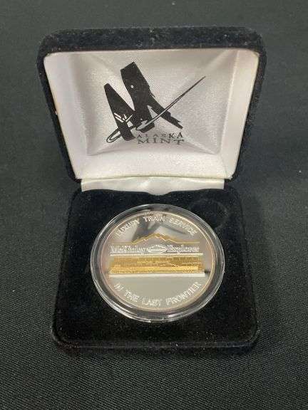 Alaska Mint Train Commemorative Medallion image