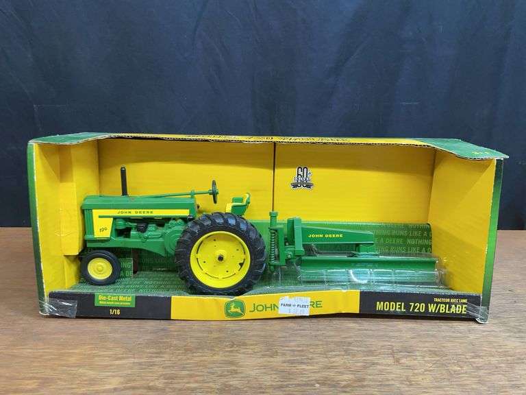 1/16 John Deere 720 w/Blade NIB Ertl image