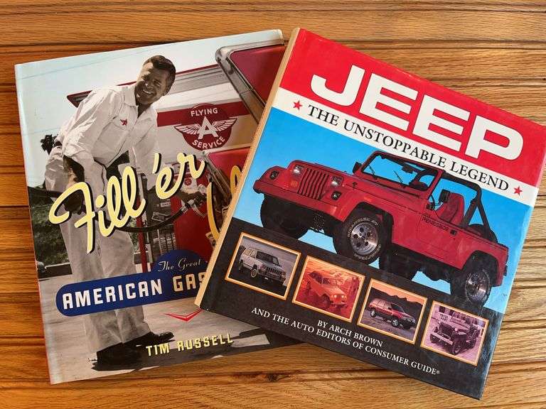 (2) Jeep + Gas Station Books image