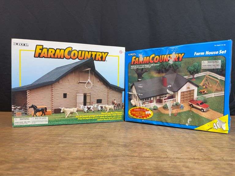 (2) 1/64 Farm Country Sets Ertl image