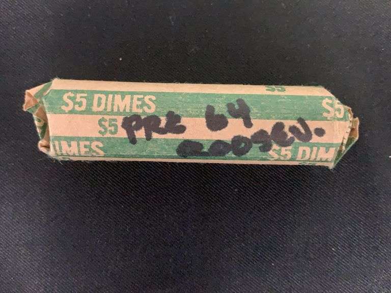Roosevelt Dimes Unsorted Pre-65 90% Silver image