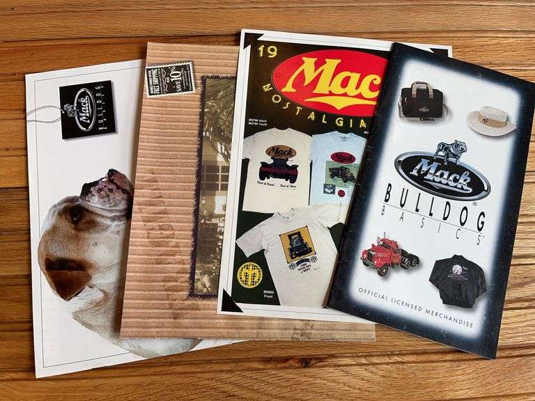 (4) Mack Truck Merchandising Sales Literature image