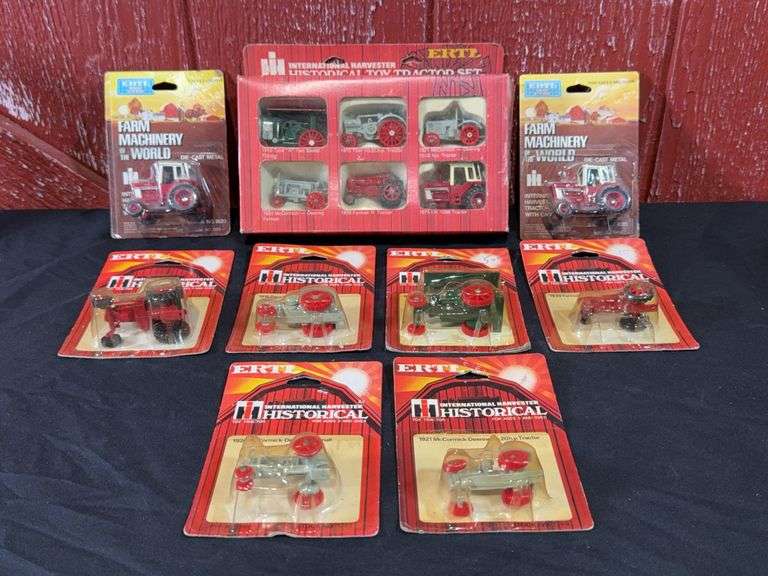(9) 1/64 IH Tractors NIB Ertl image