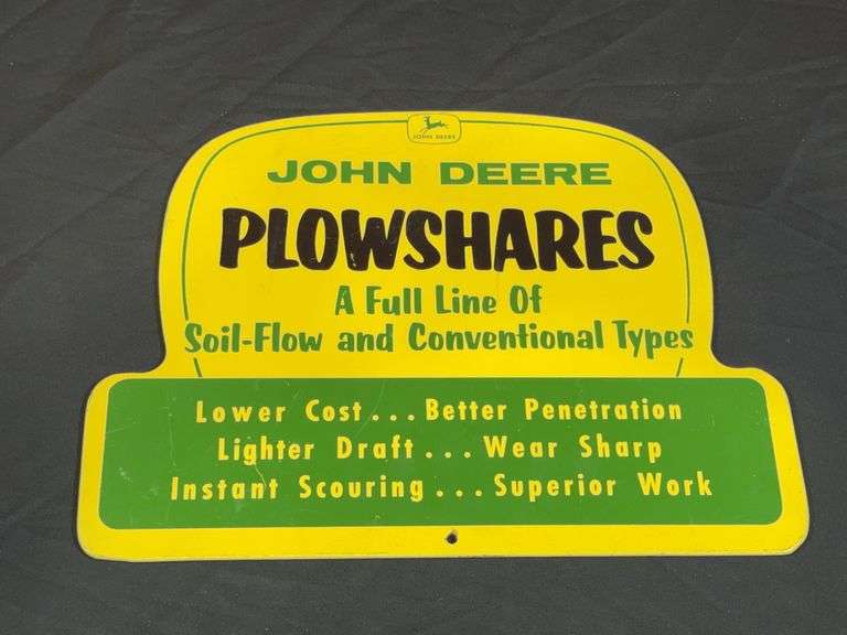 John Deere Plowshares DS Masonite Sign image