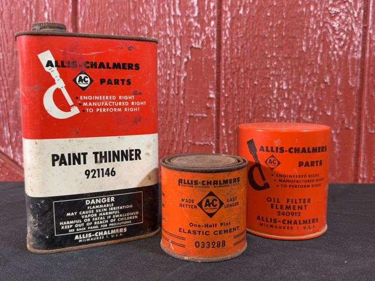 (3) Allis Chalmers Cans + Filter image