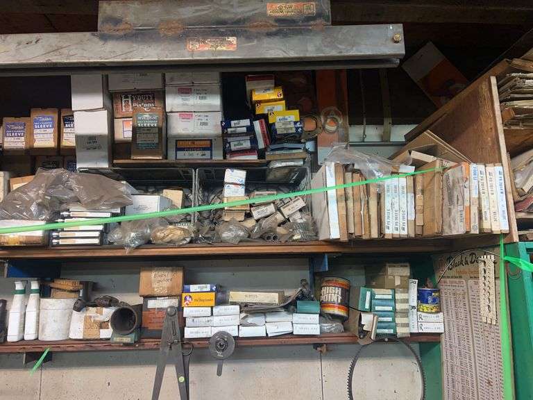 Contents Of Shelf And Gears image