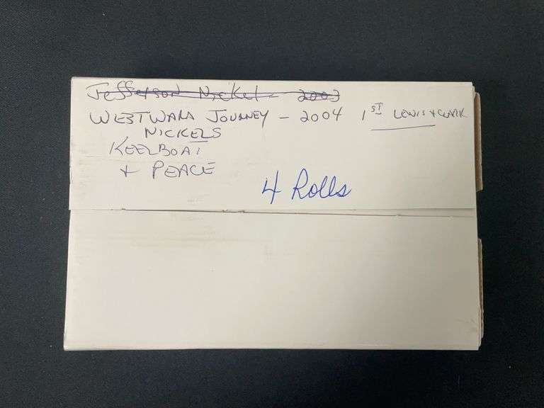 US Mint 2004 Westward Journey Nickel Series Lewis & Clark/ KeelBoat $2.00 Per Roll P-D image