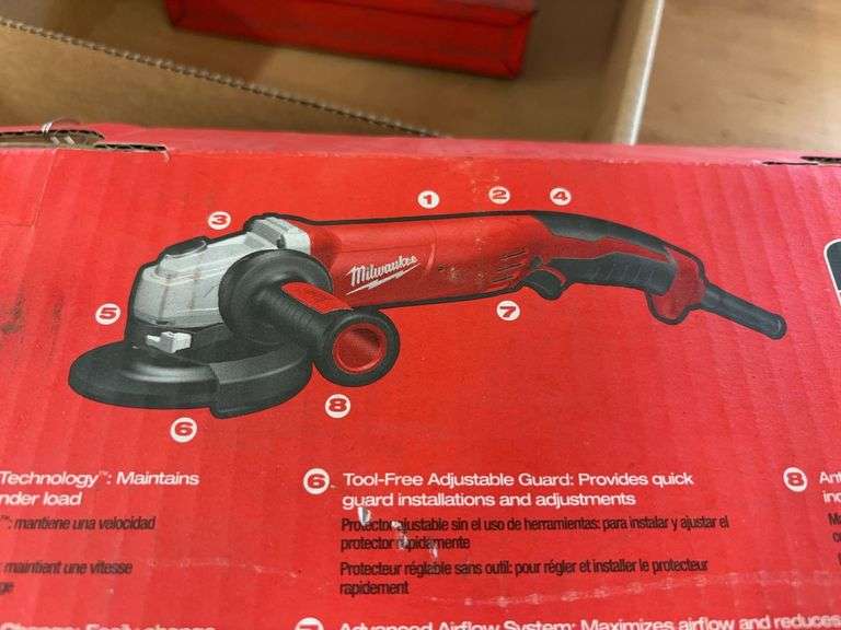 Milwaukee 5” Corded Angle Grinder image