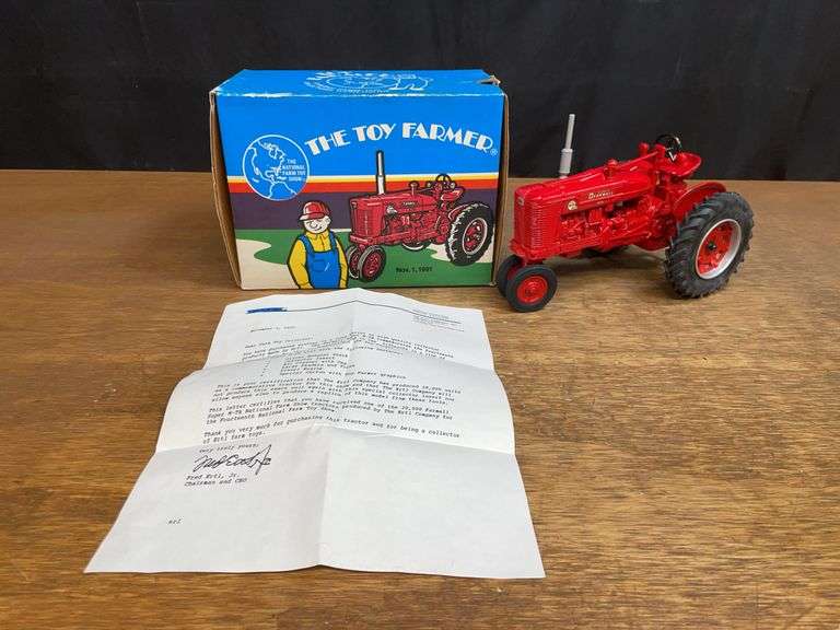 1/16 Farmall Super M-TA 1991 NFTS NIB Ertl image