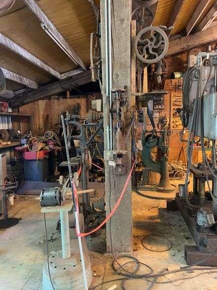 Drill Presses, Wheel Stretcher, Grinder image