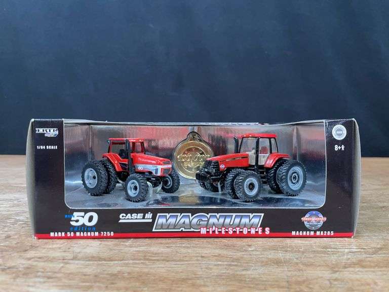 1/64 Case-IH Magnum Milestones Set NIB Ertl image