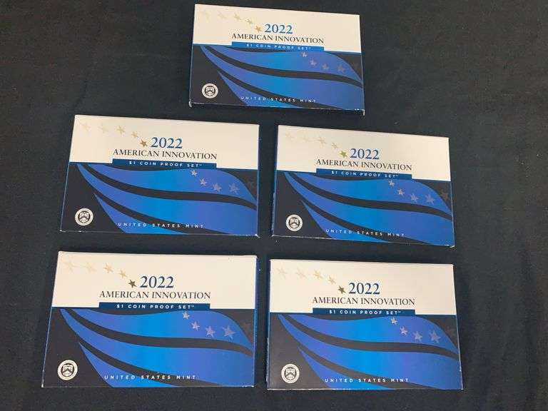 US Mint Americacn $1 Coin Proof Set image