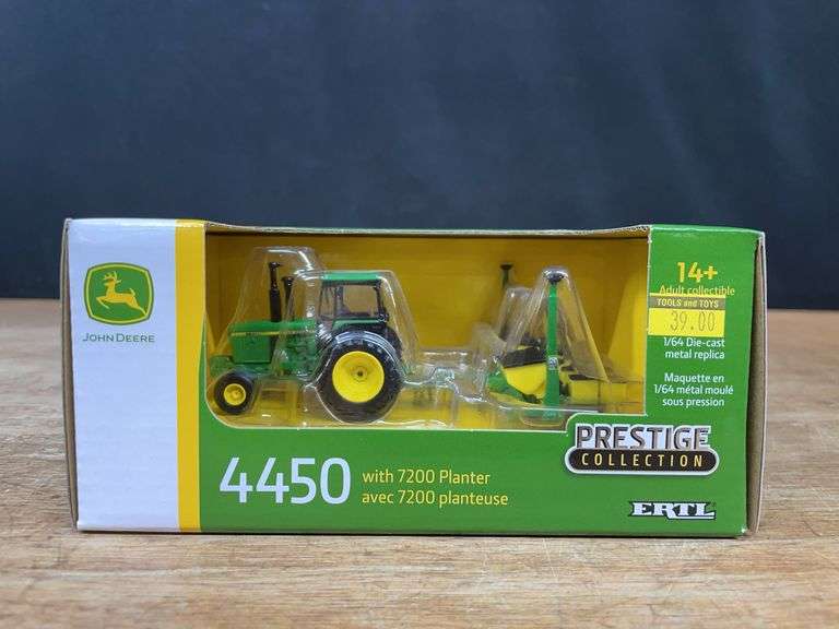 1/64 John Deere 4450 + Planter Prestige NIB Ertl image