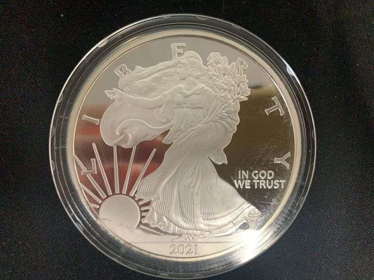 One Quarter Pound Silver American Eagle .9999 Fine Silver image