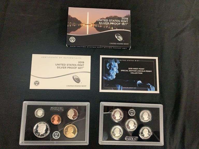 2019 United States Mint Silver Proof Set image