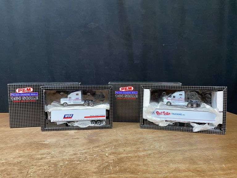 (2) 1/64 WSE + Rhett Butler Semis NIB PEM image