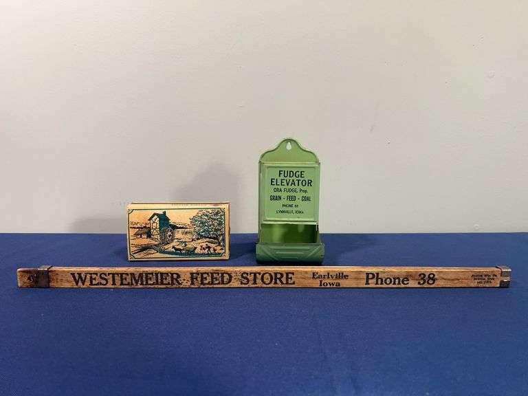 (2) Yardstick + Matchbox Holder image