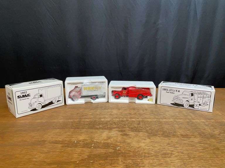 (2) 1/34 GMC + Ford Trucks NIB 1st Gear image